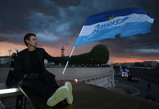 Russia Soccer Premier-League Zenit Championship