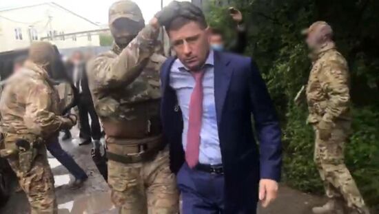 Russia Khabarovsk Region Governor Detention