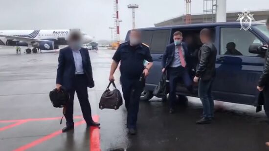 Russia Khabarovsk Region Governor Detention