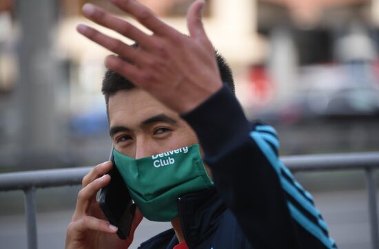 Russia Couriers Strike