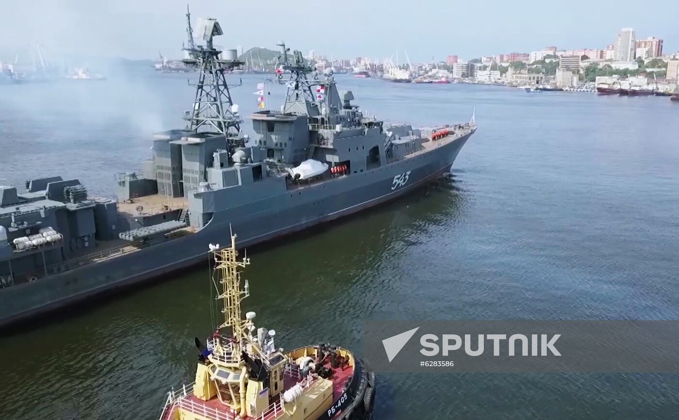 Russia Marshal Shaposhnikov Destroyer
