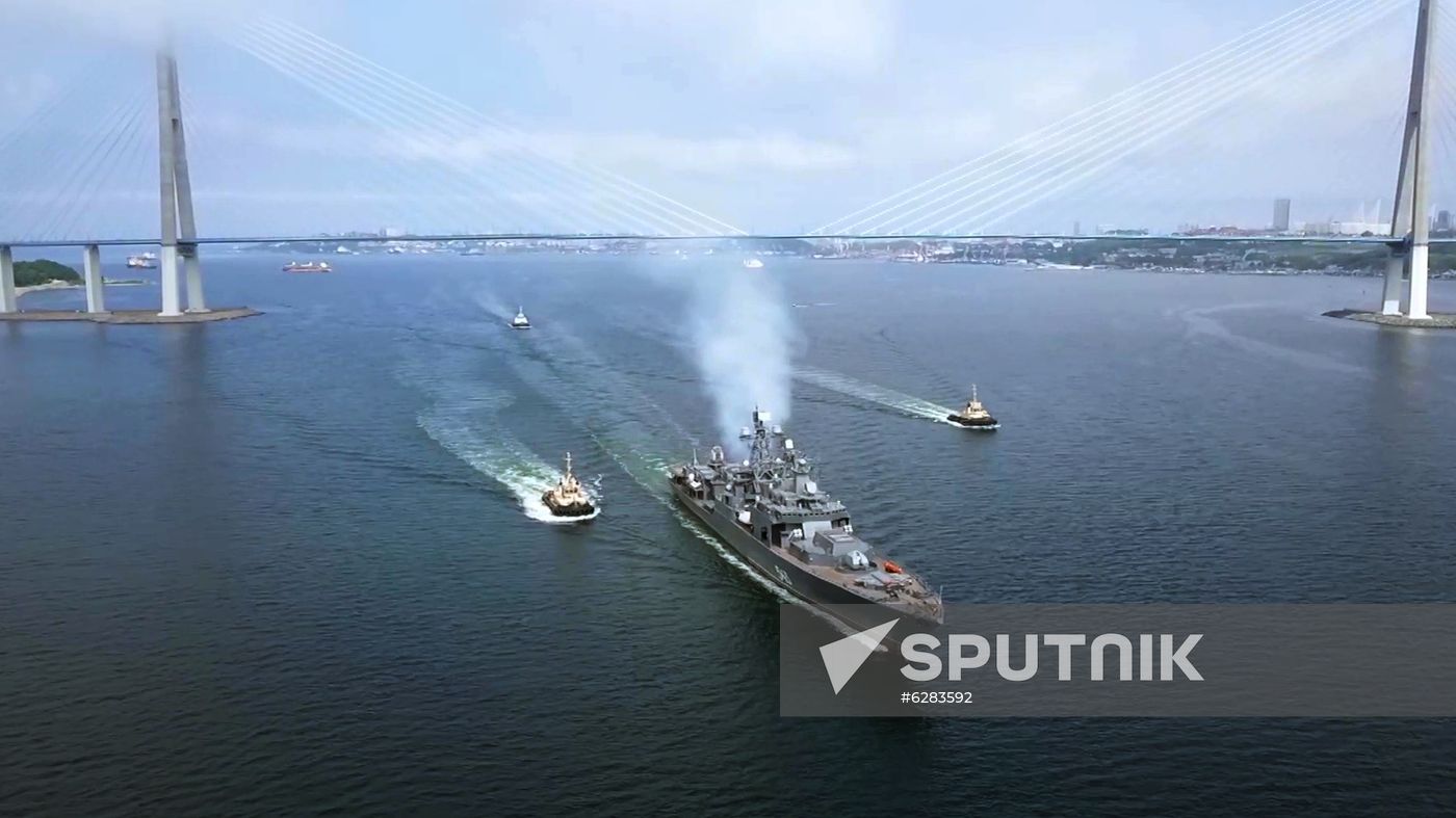 Russia Marshal Shaposhnikov Destroyer