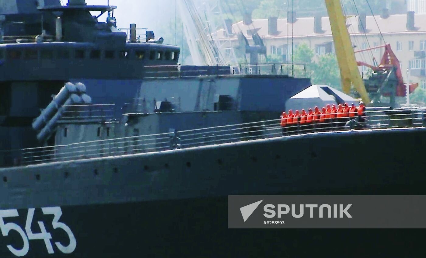 Russia Marshal Shaposhnikov Destroyer