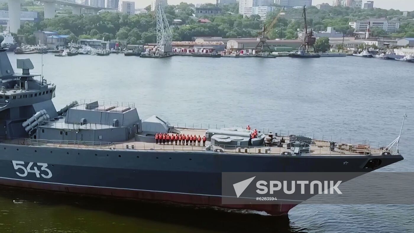 Russia Marshal Shaposhnikov Destroyer