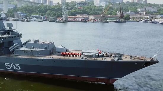 Russia Marshal Shaposhnikov Destroyer