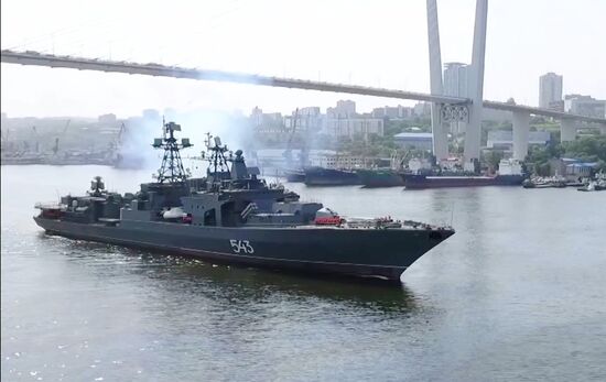 Russia Marshal Shaposhnikov Destroyer