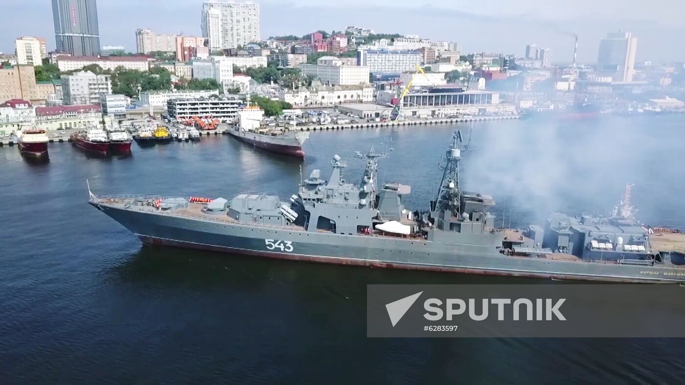 Russia Marshal Shaposhnikov Destroyer