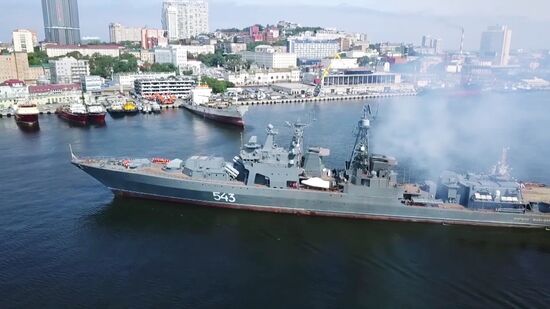 Russia Marshal Shaposhnikov Destroyer