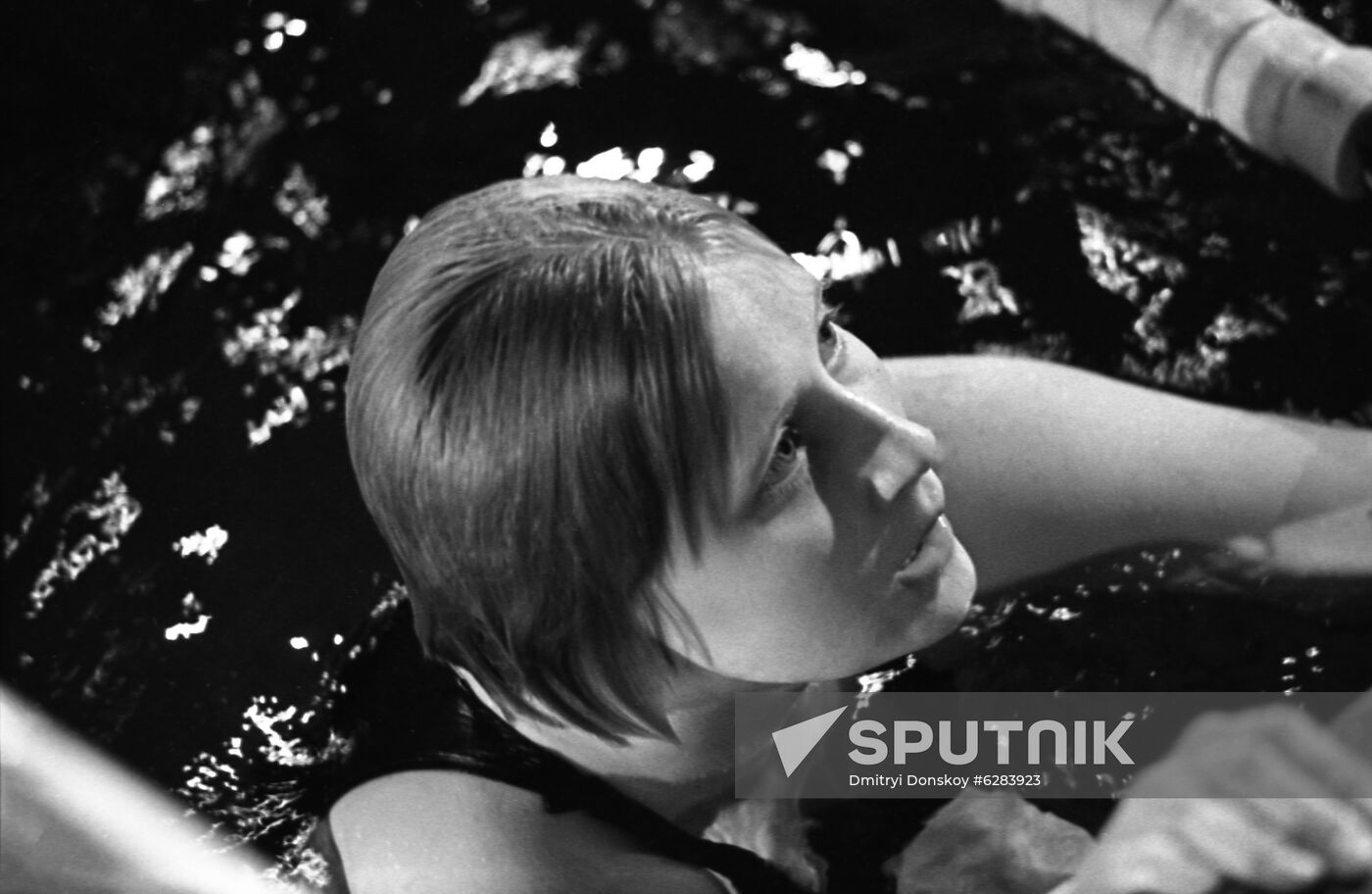 First Olympic swimming champion Galina Prozumenshchikova