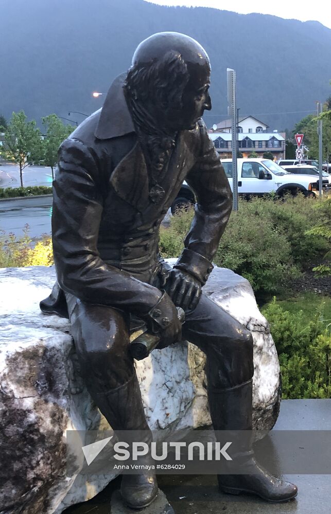 US Russia Baranov Statue