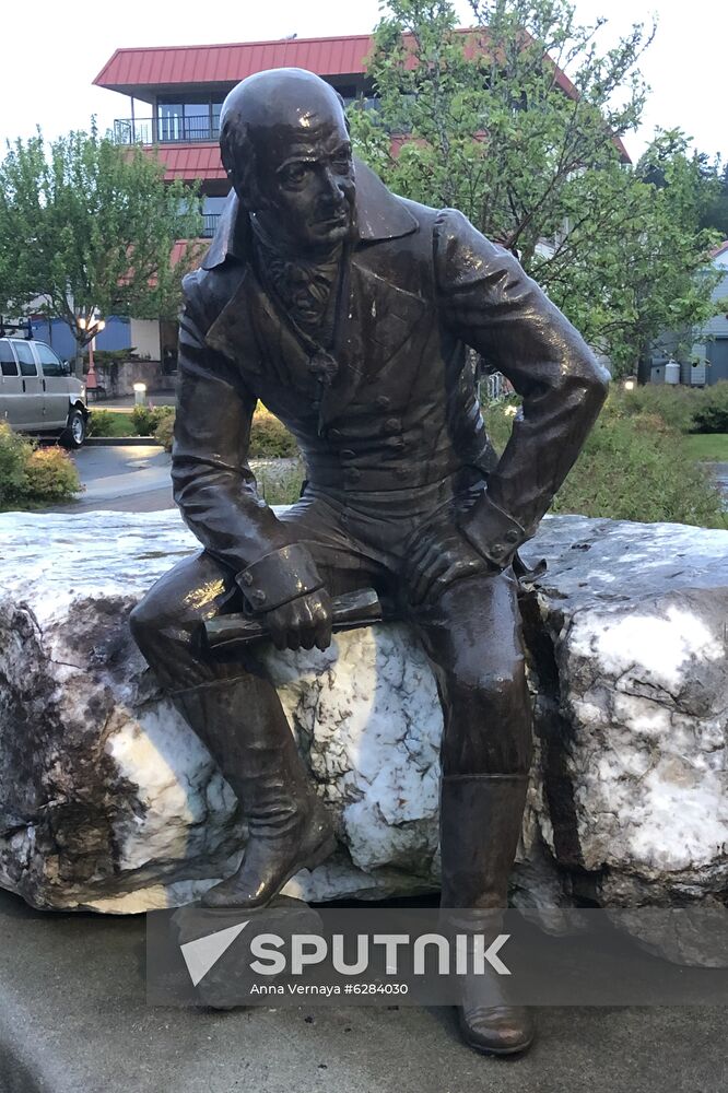 US Russia Baranov Statue