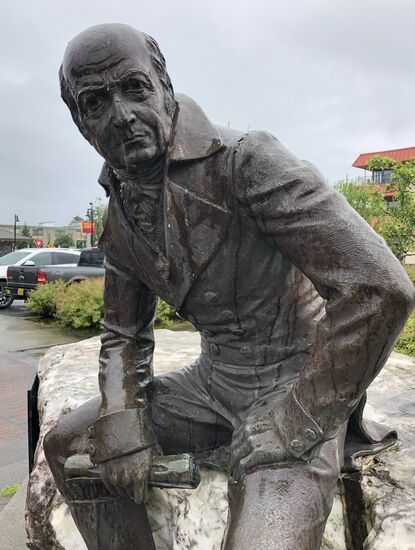 US Russia Baranov Statue