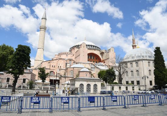 Turkey Hagia Sophia Reconvertion