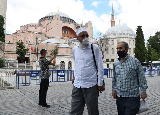 Turkey Hagia Sophia Reconvertion