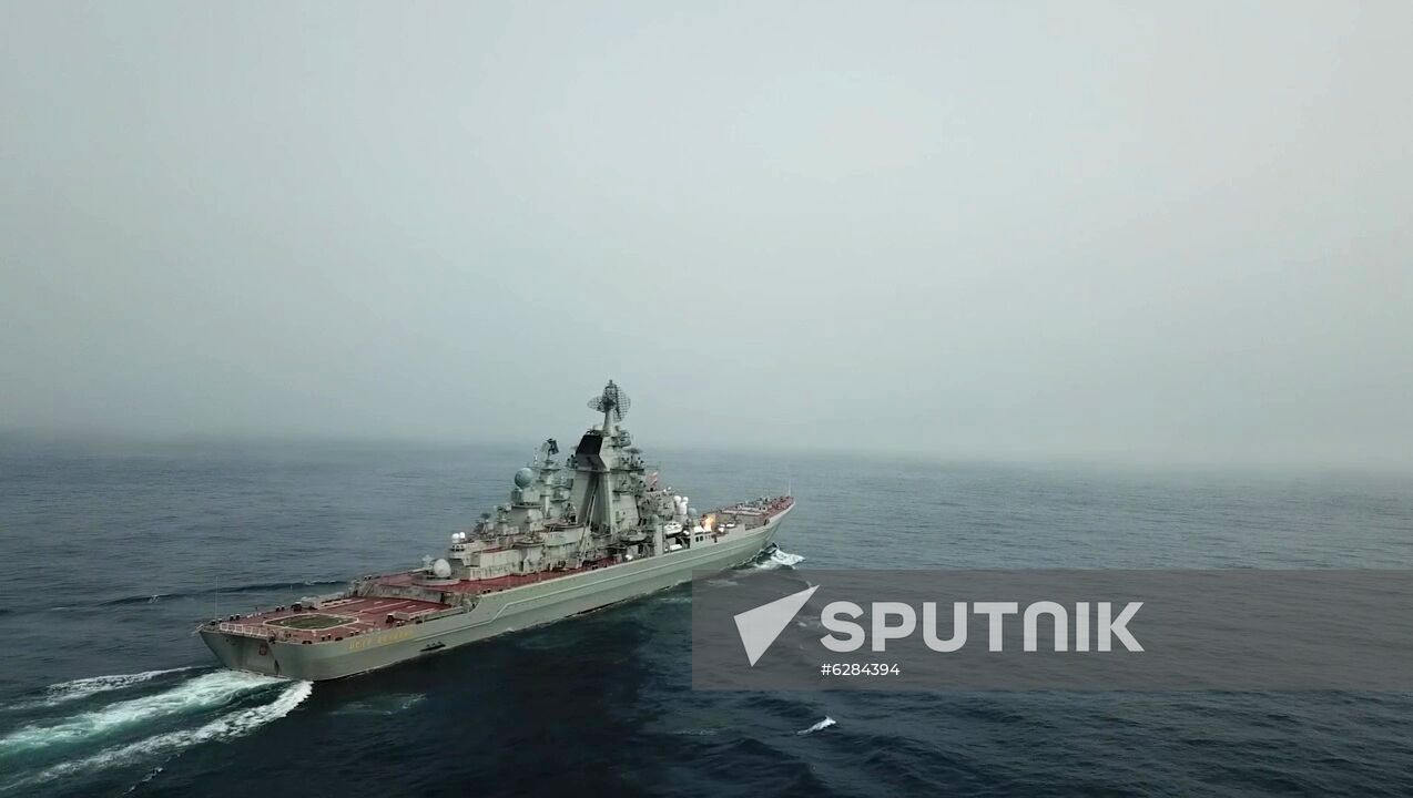 Russia Northern Fleet Drills