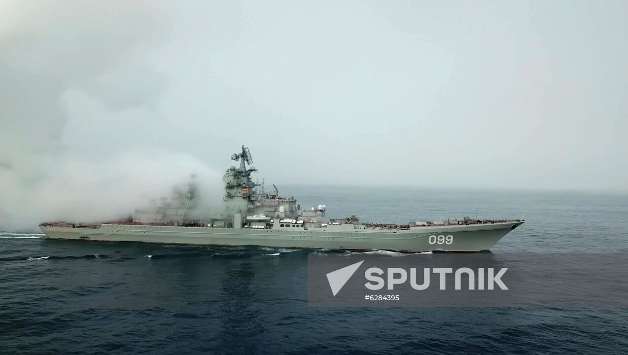 Russia Northern Fleet Drills