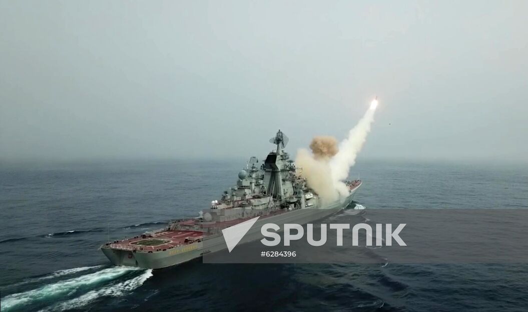 Russia Northern Fleet Drills