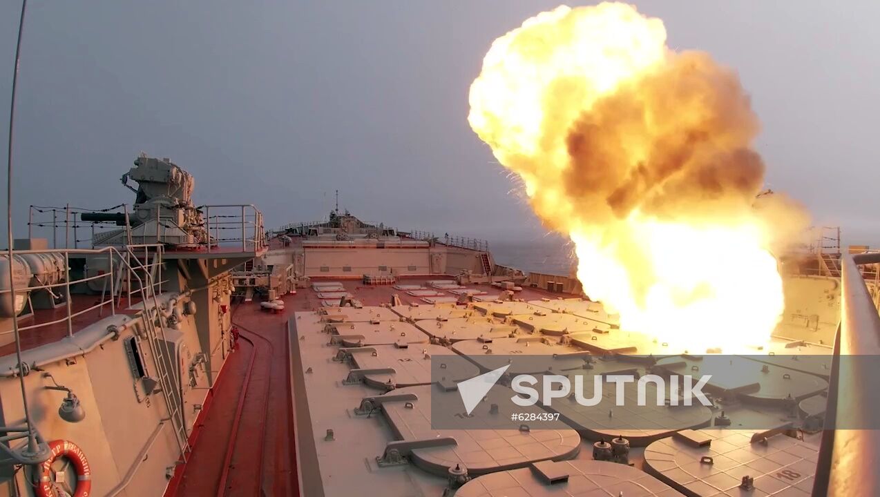 Russia Northern Fleet Drills