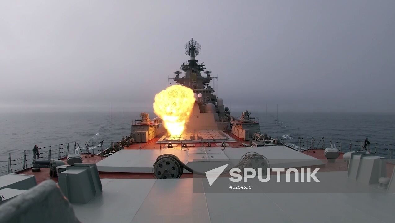 Russia Northern Fleet Drills