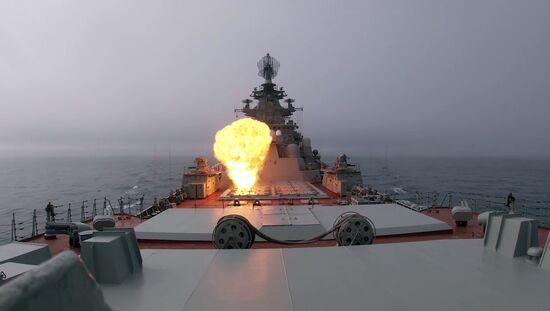 Russia Northern Fleet Drills