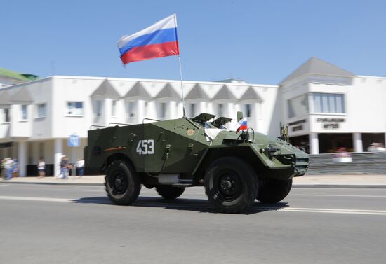 Russia Armoured Ride