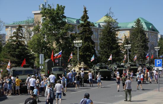 Russia Armoured Ride
