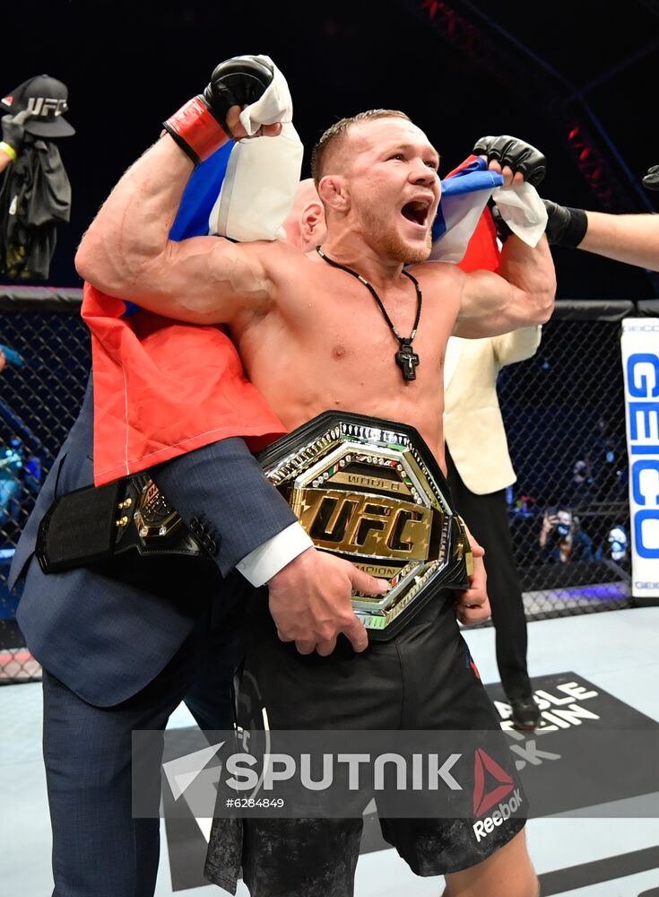 UAE UFC Champion Petr Yan