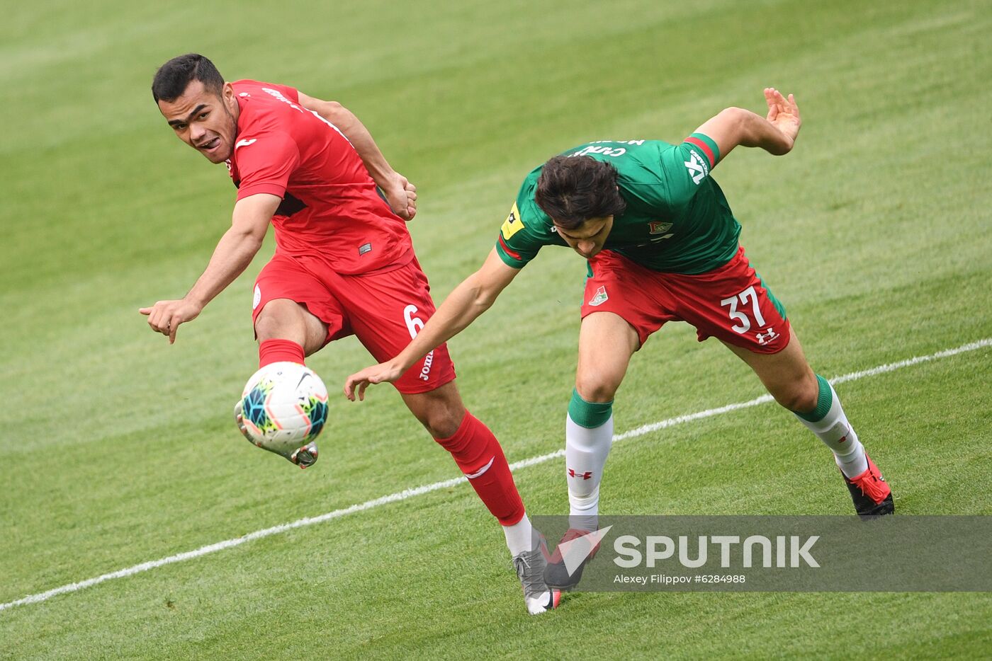 Russia Soccer Premier-League Lokomotiv - Ufa