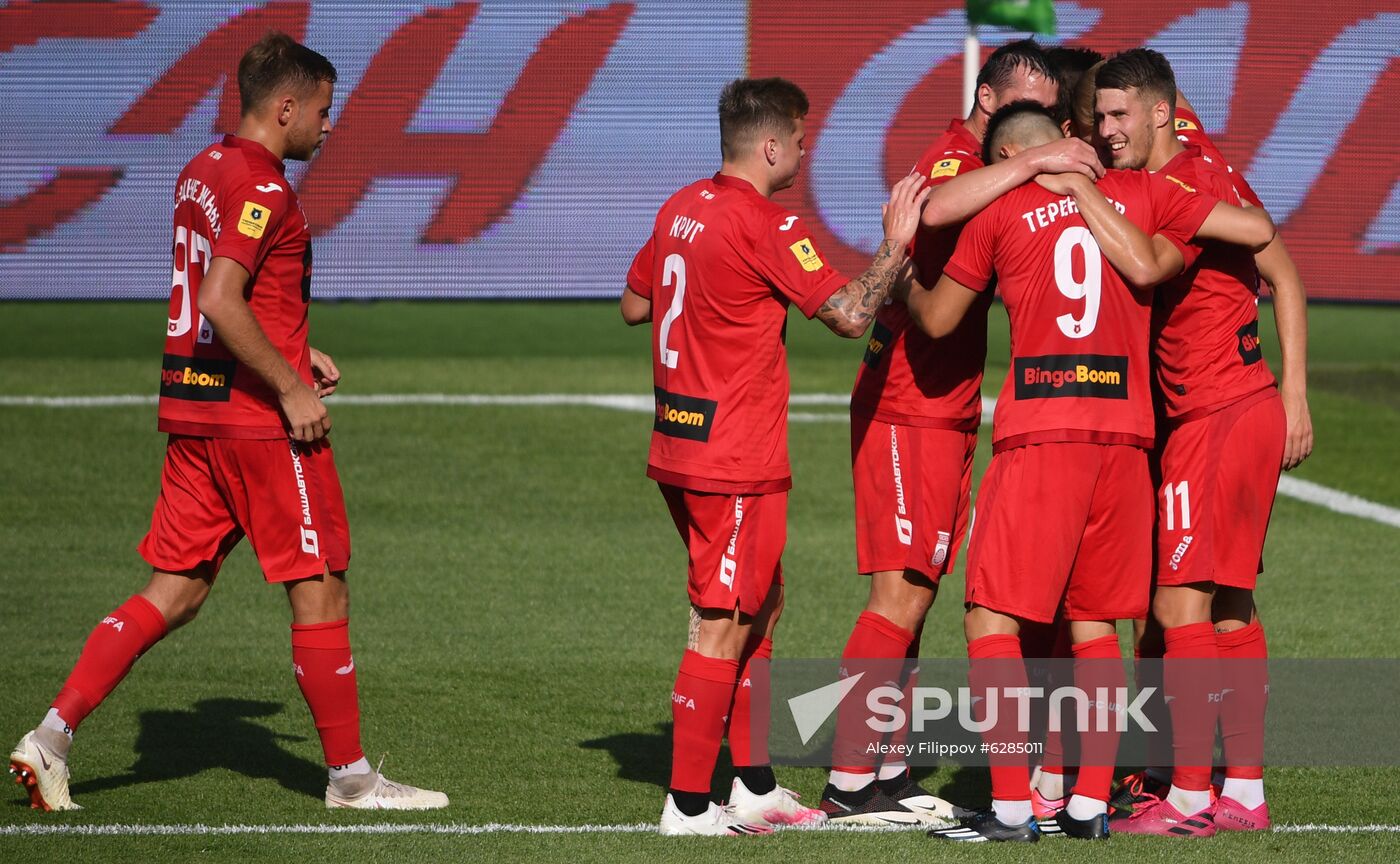 Russia Soccer Premier-League Lokomotiv - Ufa
