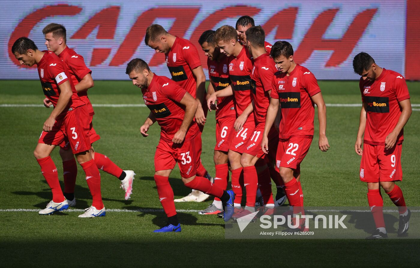 Russia Soccer Premier-League Lokomotiv - Ufa