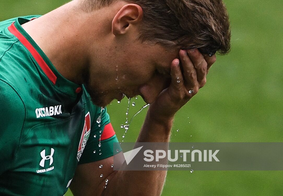 Russia Soccer Premier-League Lokomotiv - Ufa