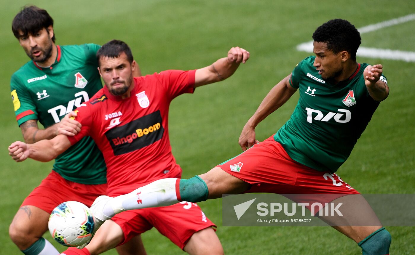 Russia Soccer Premier-League Lokomotiv - Ufa