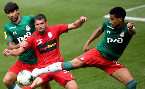 Russia Soccer Premier-League Lokomotiv - Ufa