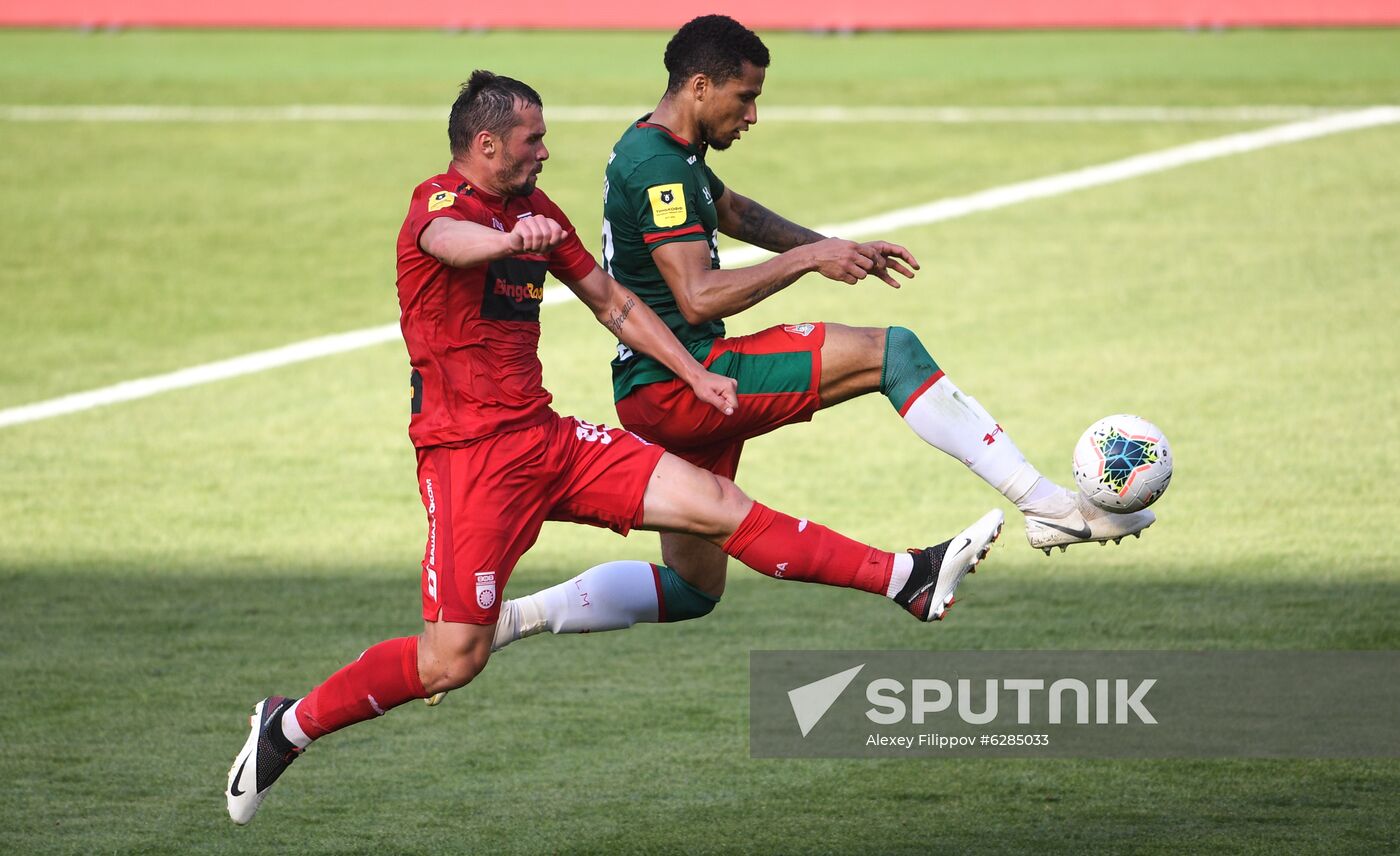 Russia Soccer Premier-League Lokomotiv - Ufa