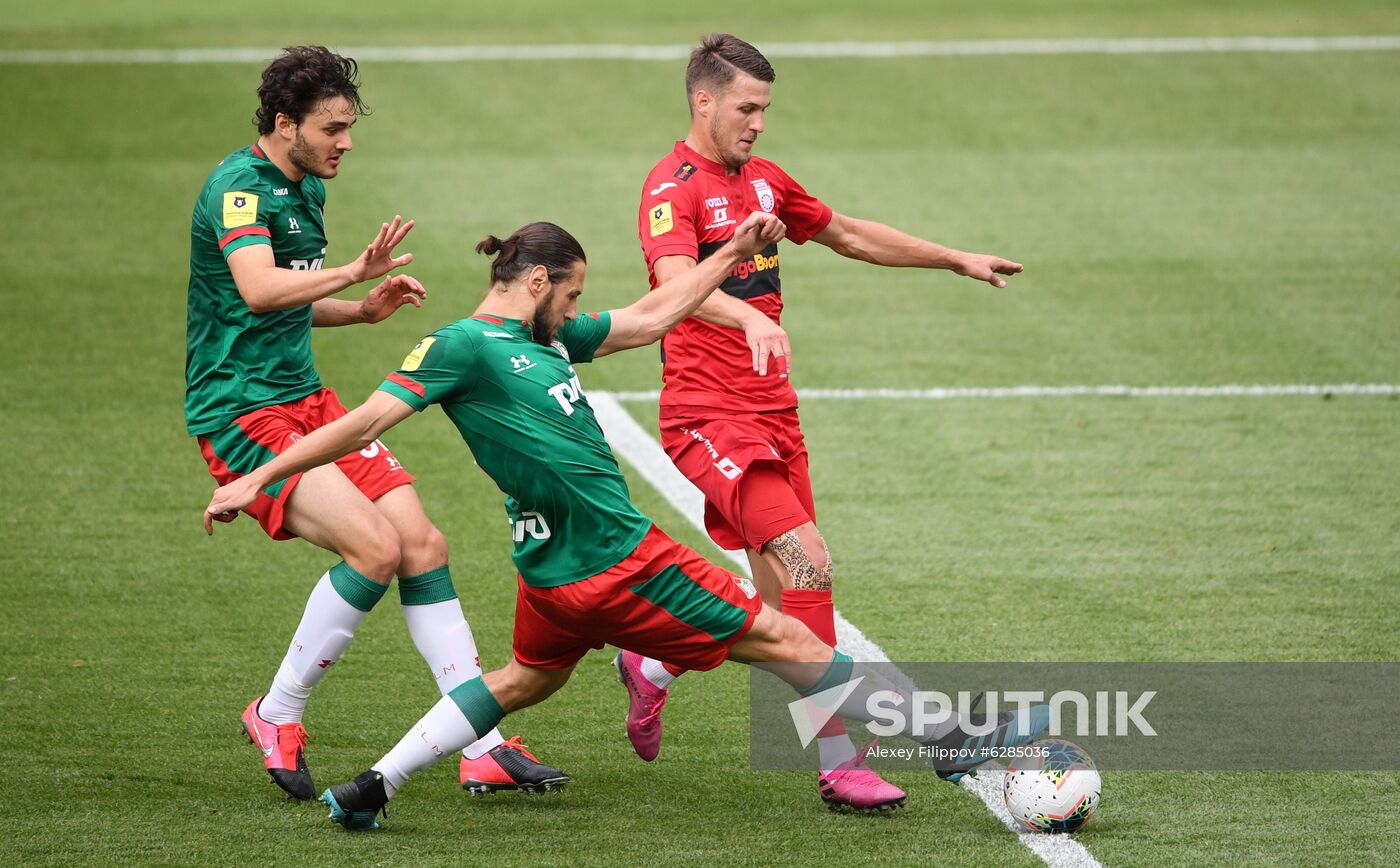 Russia Soccer Premier-League Lokomotiv - Ufa