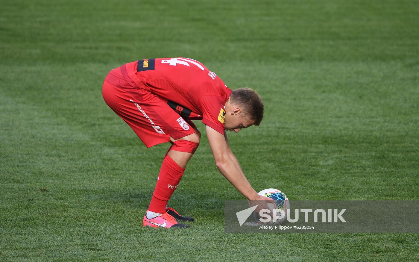 Russia Soccer Premier-League Lokomotiv - Ufa