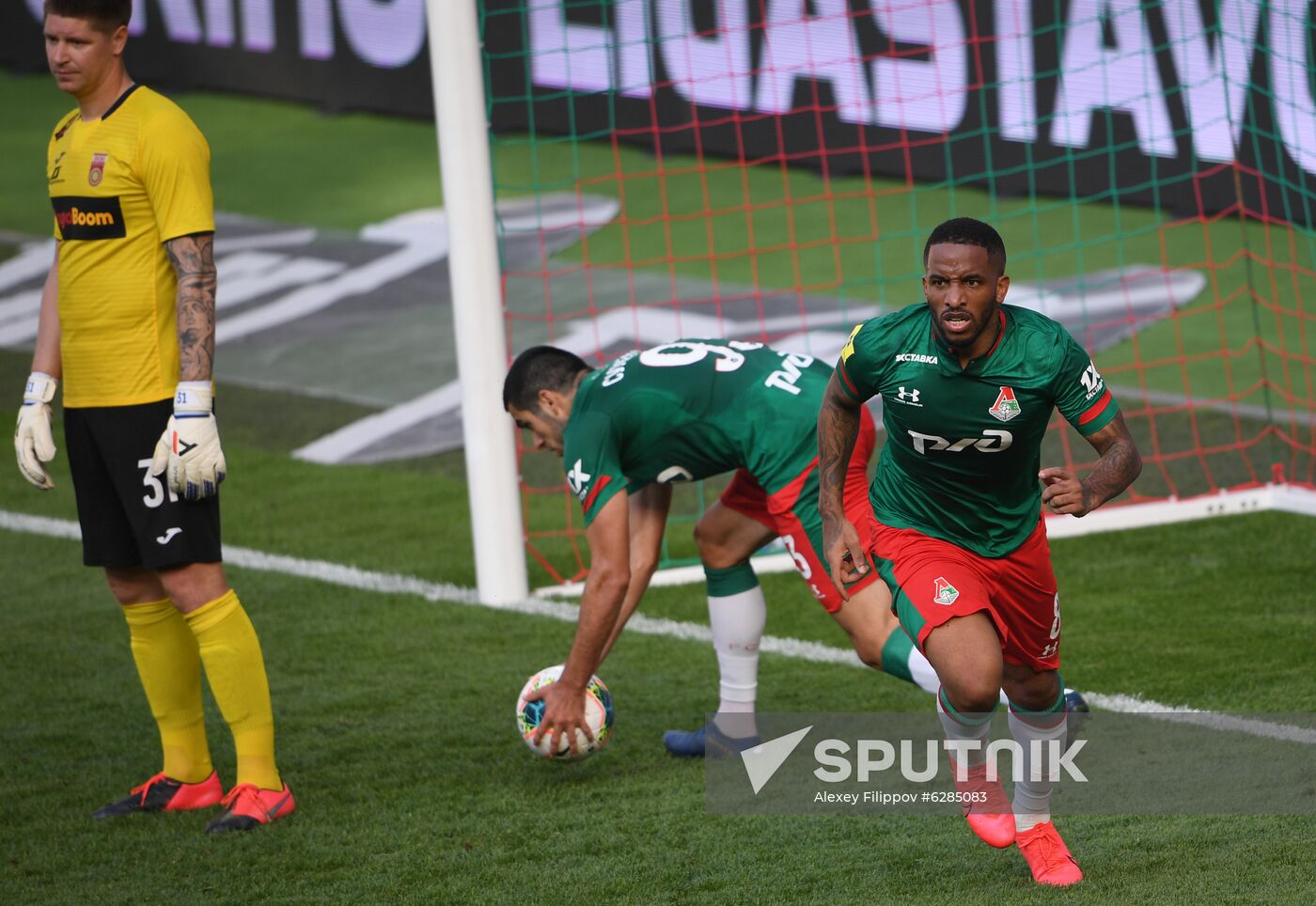 Russia Soccer Premier-League Lokomotiv - Ufa