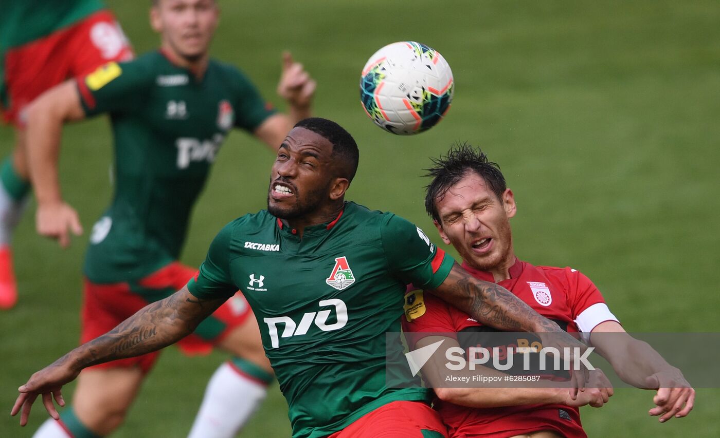 Russia Soccer Premier-League Lokomotiv - Ufa