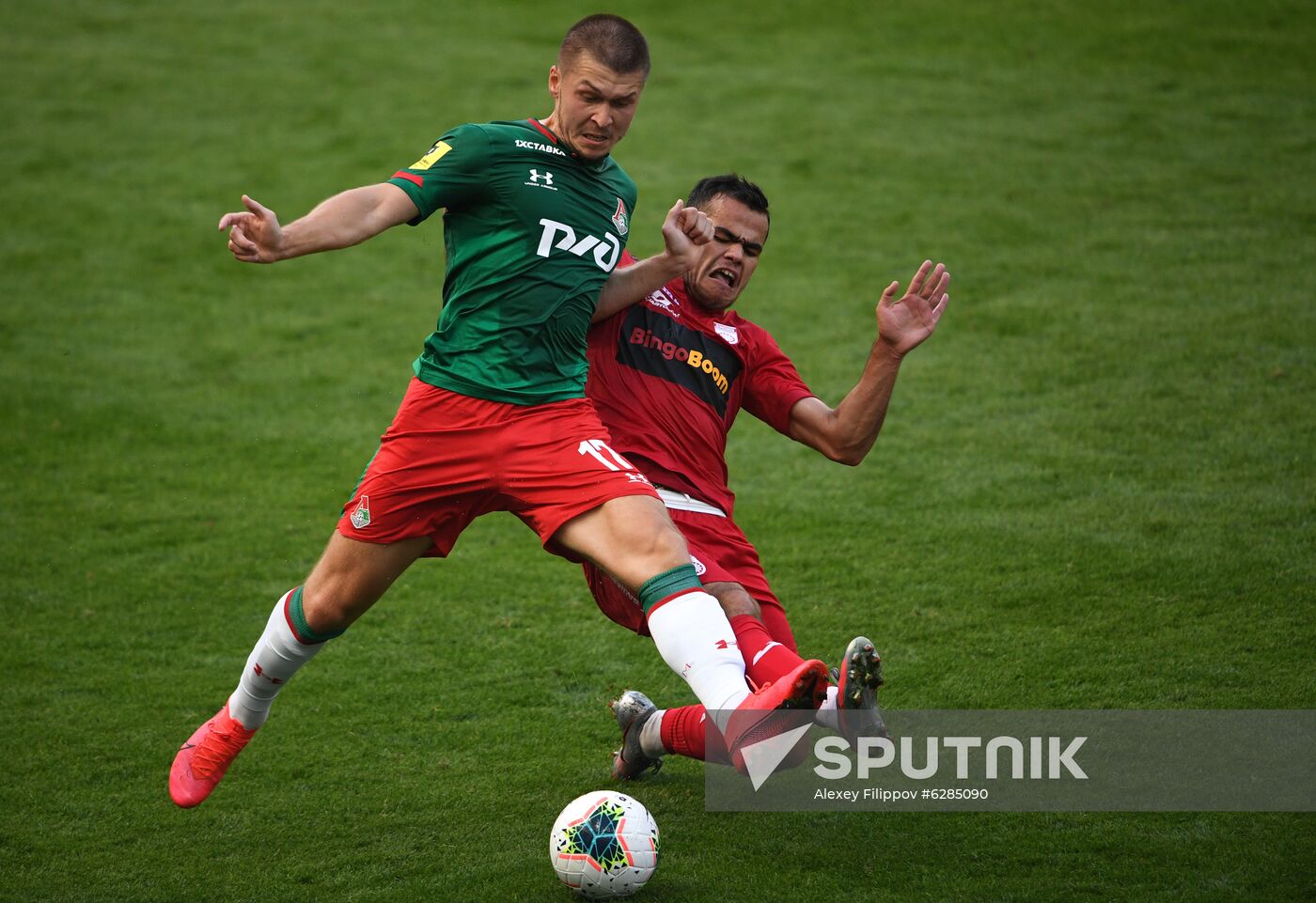 Russia Soccer Premier-League Lokomotiv - Ufa