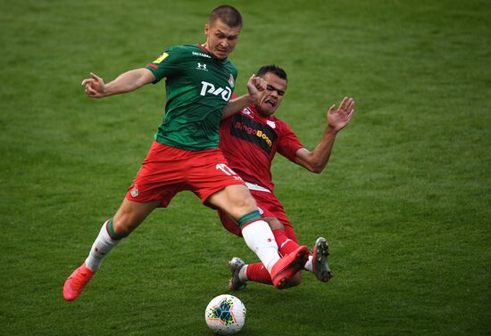 Russia Soccer Premier-League Lokomotiv - Ufa