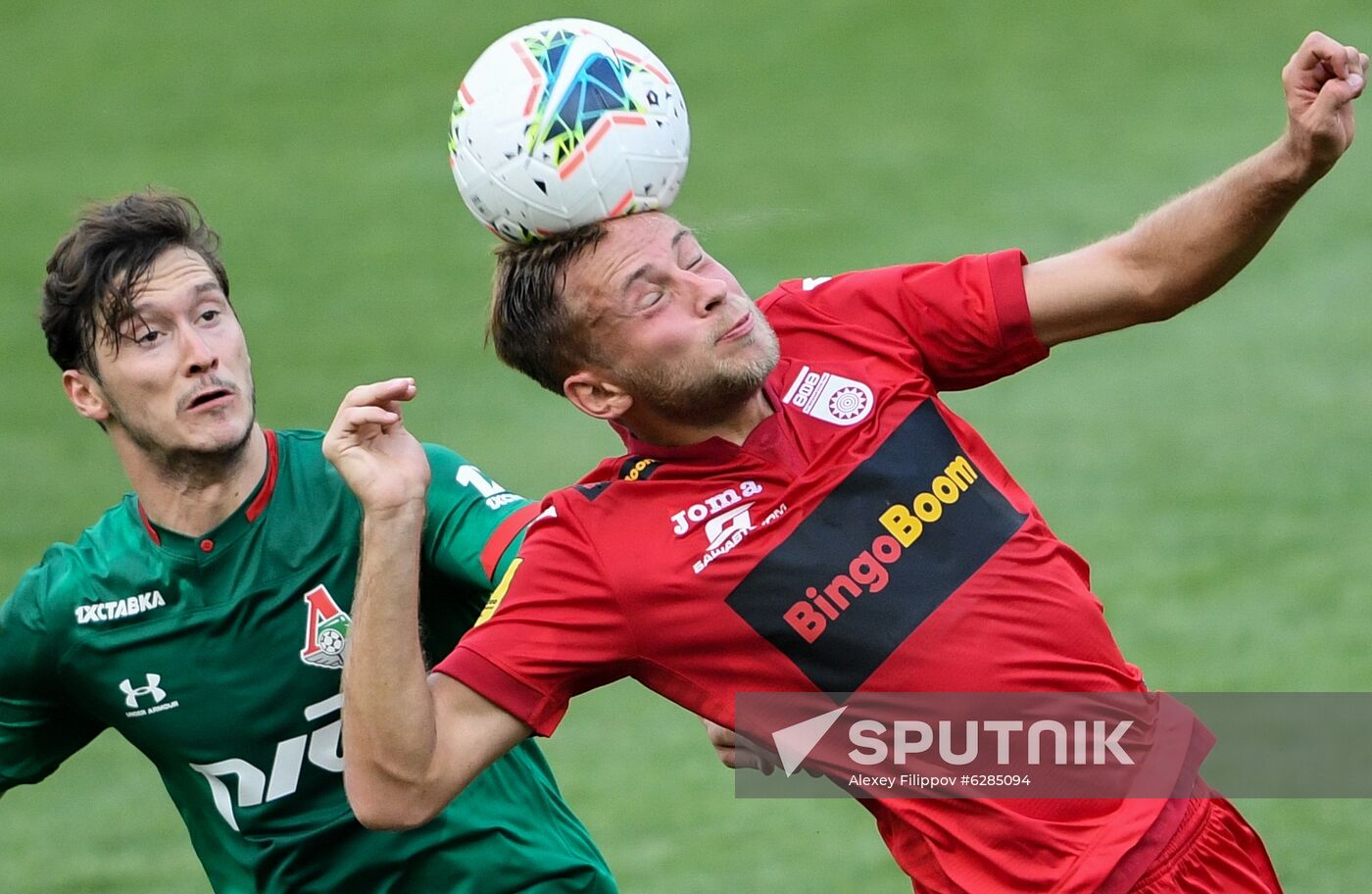 Russia Soccer Premier-League Lokomotiv - Ufa