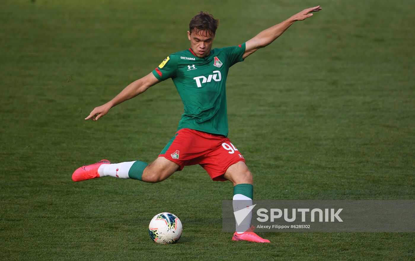 Russia Soccer Premier-League Lokomotiv - Ufa
