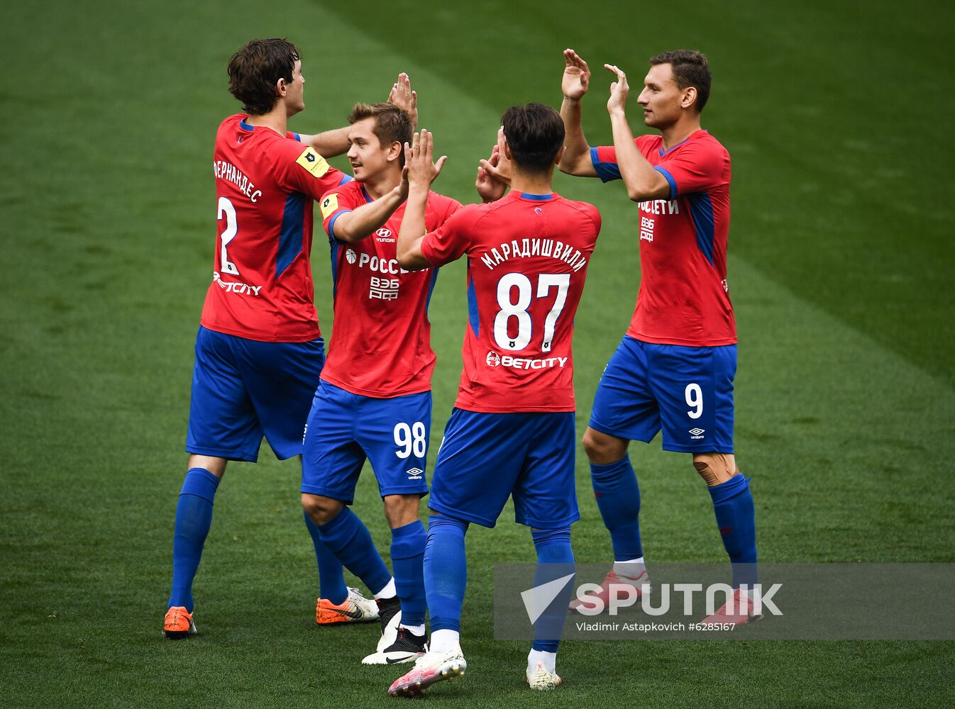 Russia Soccer Premier-League CSKA - Rubin