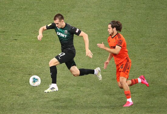 Russia Soccer Premier-League Krasnodar - Ural