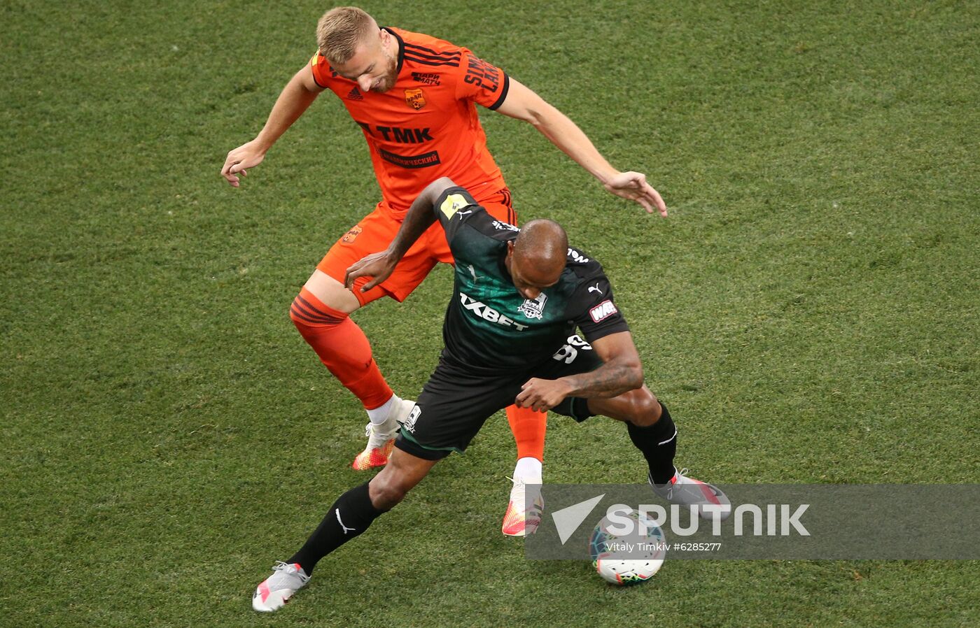 Russia Soccer Premier-League Krasnodar - Ural