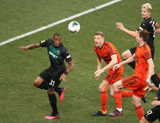 Russia Soccer Premier-League Krasnodar - Ural