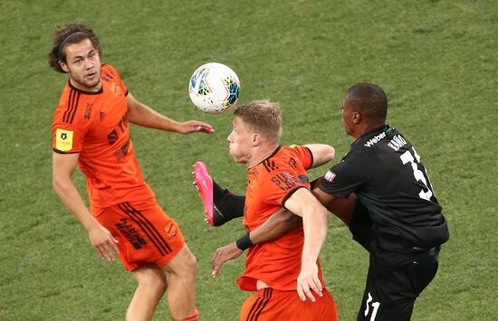 Russia Soccer Premier-League Krasnodar - Ural