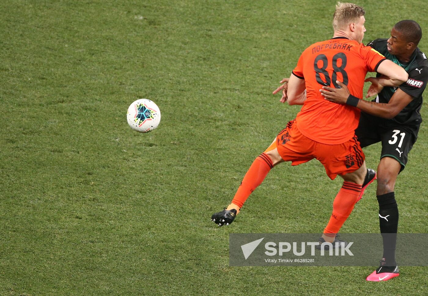 Russia Soccer Premier-League Krasnodar - Ural