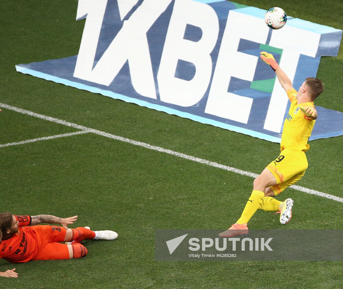 Russia Soccer Premier-League Krasnodar - Ural