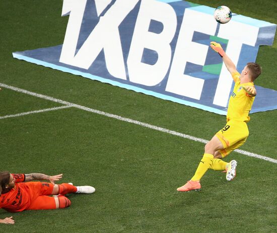 Russia Soccer Premier-League Krasnodar - Ural